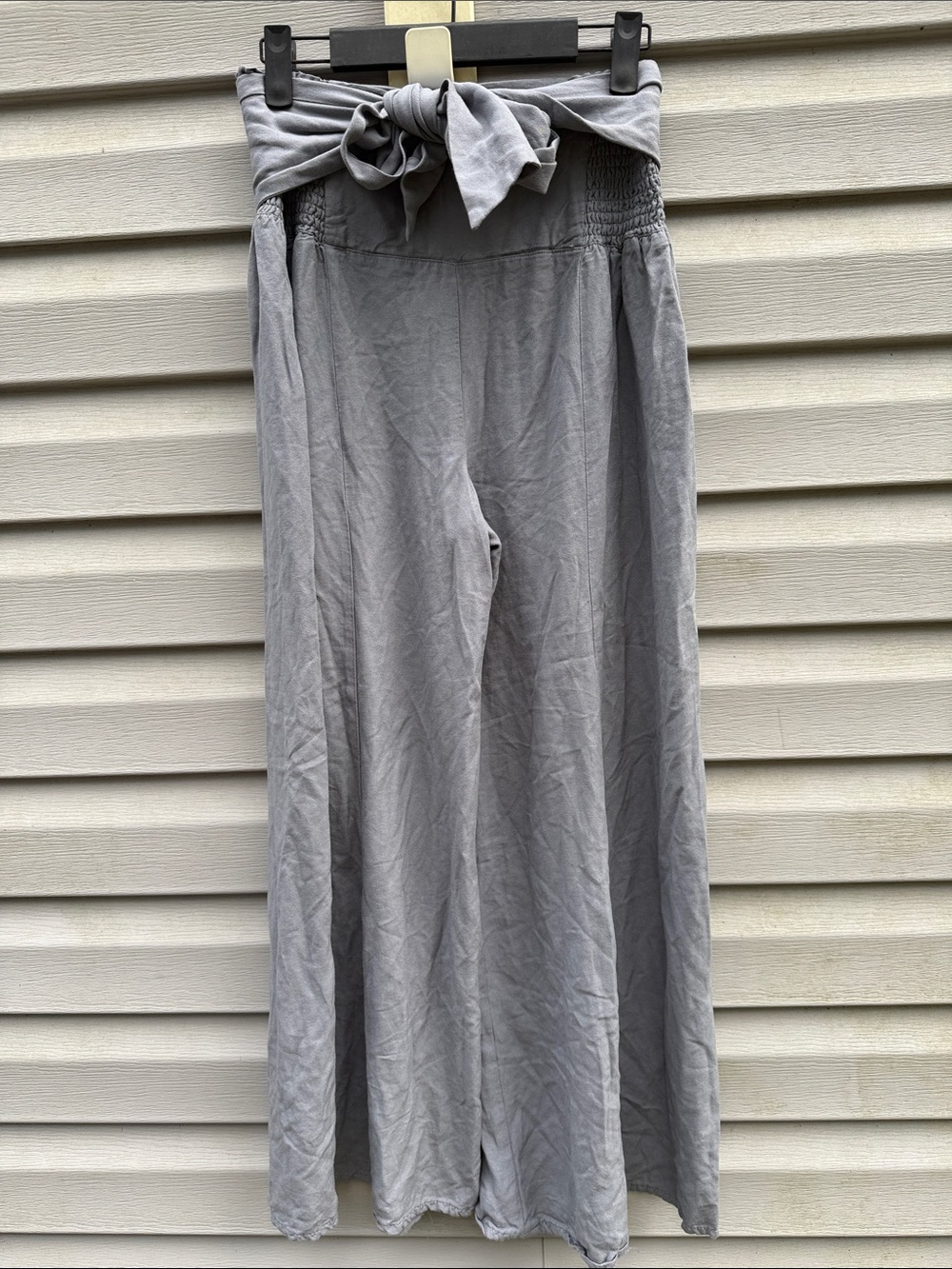 Sincerely Jules | Wide Leg Gray Relaxed Work Pant size Medium
